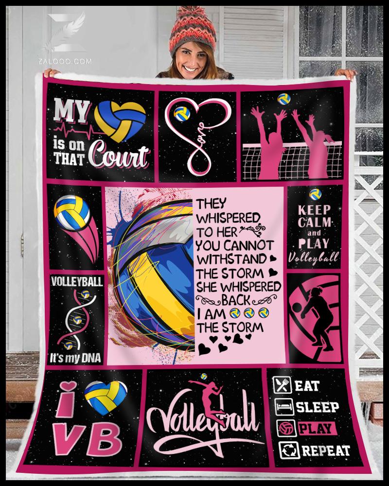 Volleyball – They Whisper Quilt Blanket Ep1872