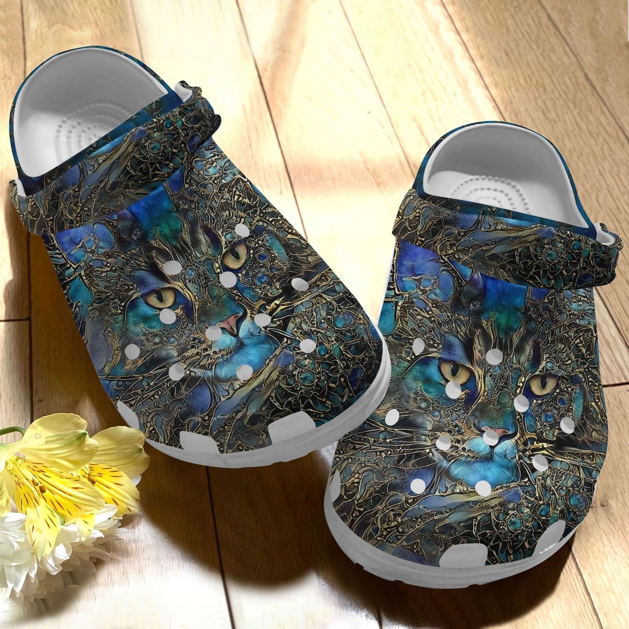 Cat Personalize Clog, Custom Name, Text, Fashion Style For Women, Men, Kid, Print 3D Cat Legend