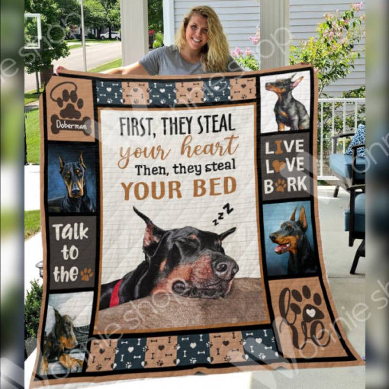 Doberman Pinscher Dog Blanket DCB3002 95O47