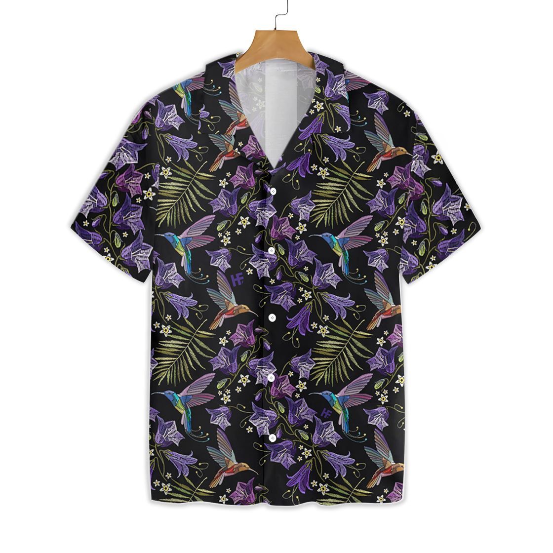 Hummingbird Black Awesome Design Hawaii Shirt Ha78705