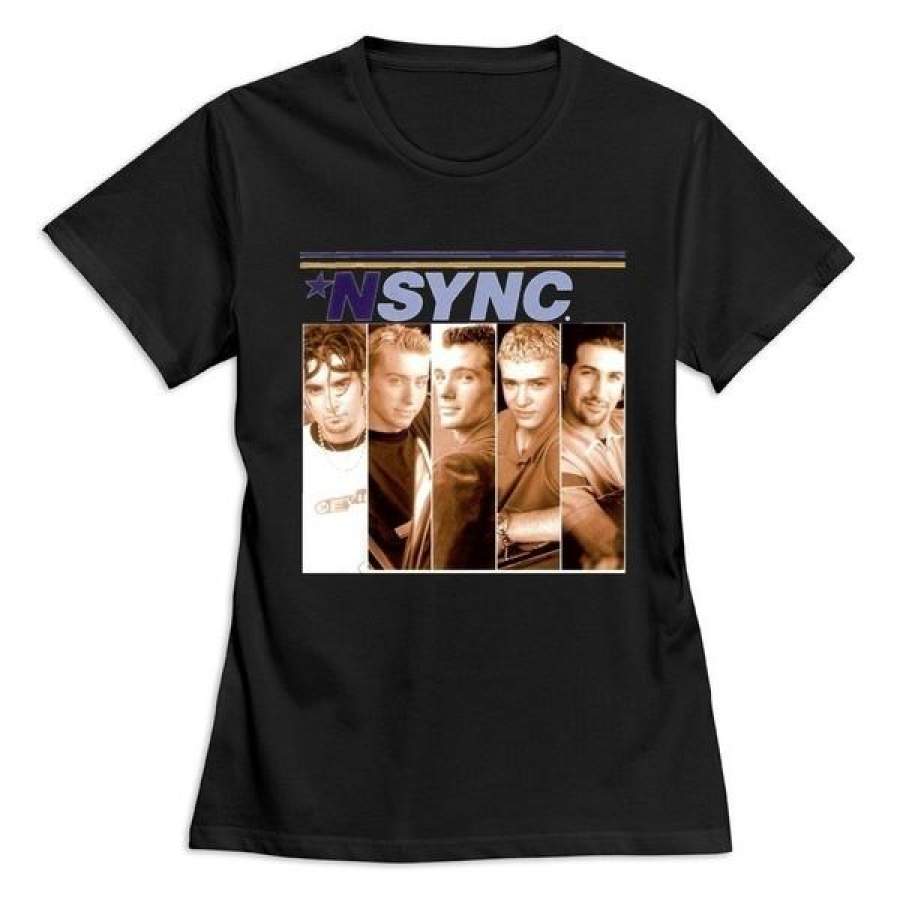 Us Nsync Mens T-Shirt Cotton Tops