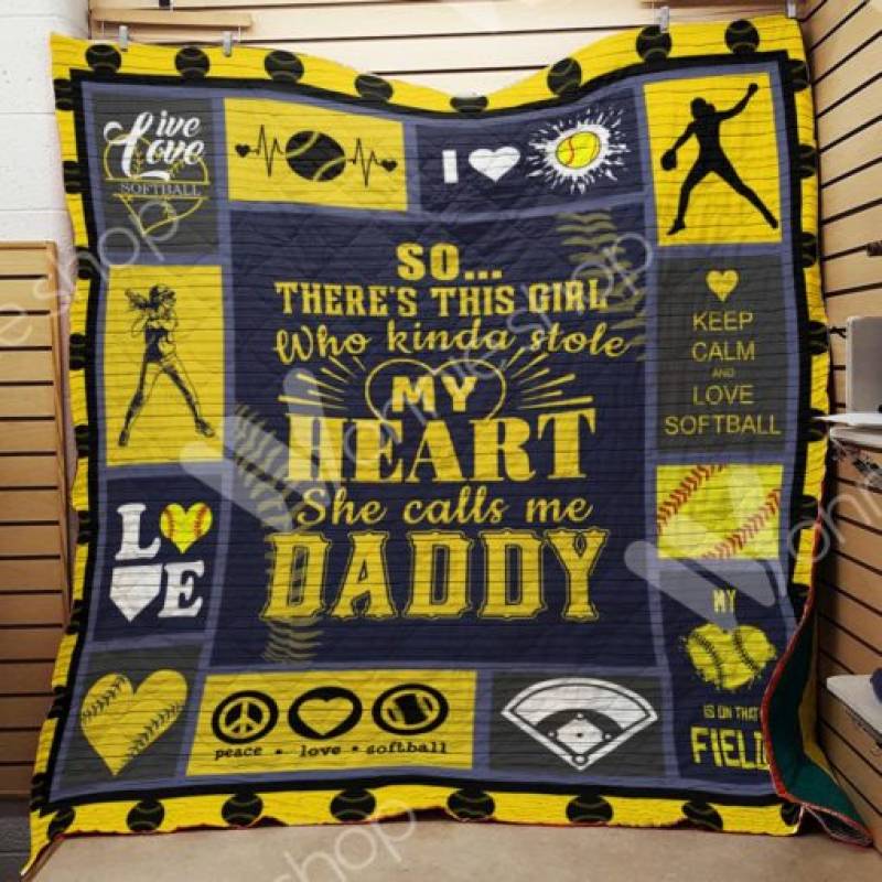 Softball Dad M2701 87O33 Blanket