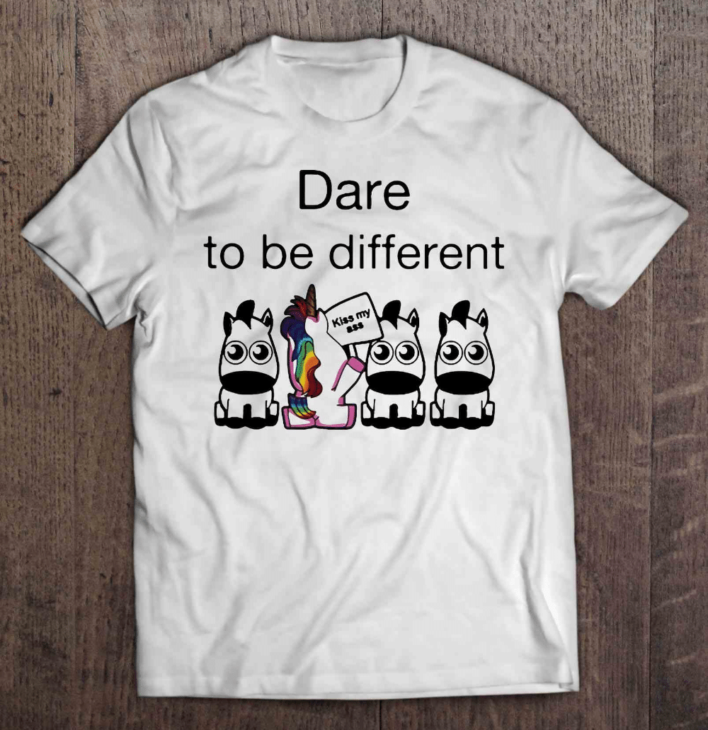 Dare To Be Different Unicorn Shirt