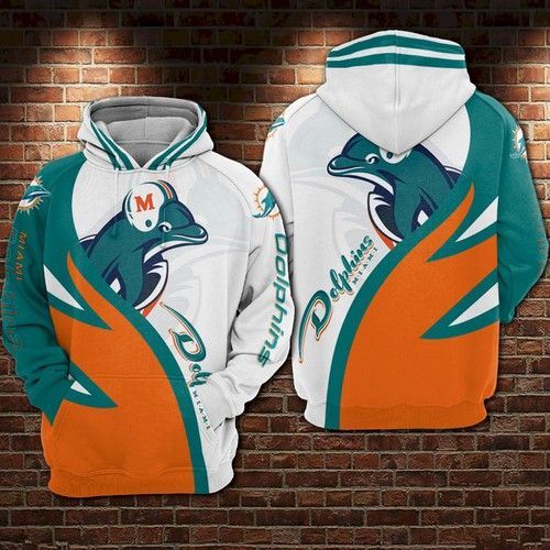 Miami Dolphins 3d Hoodie For Men For Women  Personalized Trending Gift