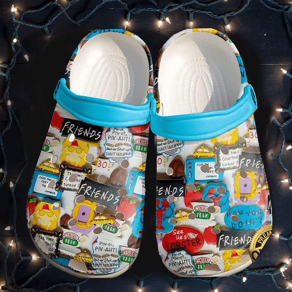 Friends Tv Series Crocss Clog Shoes 0Bncychm