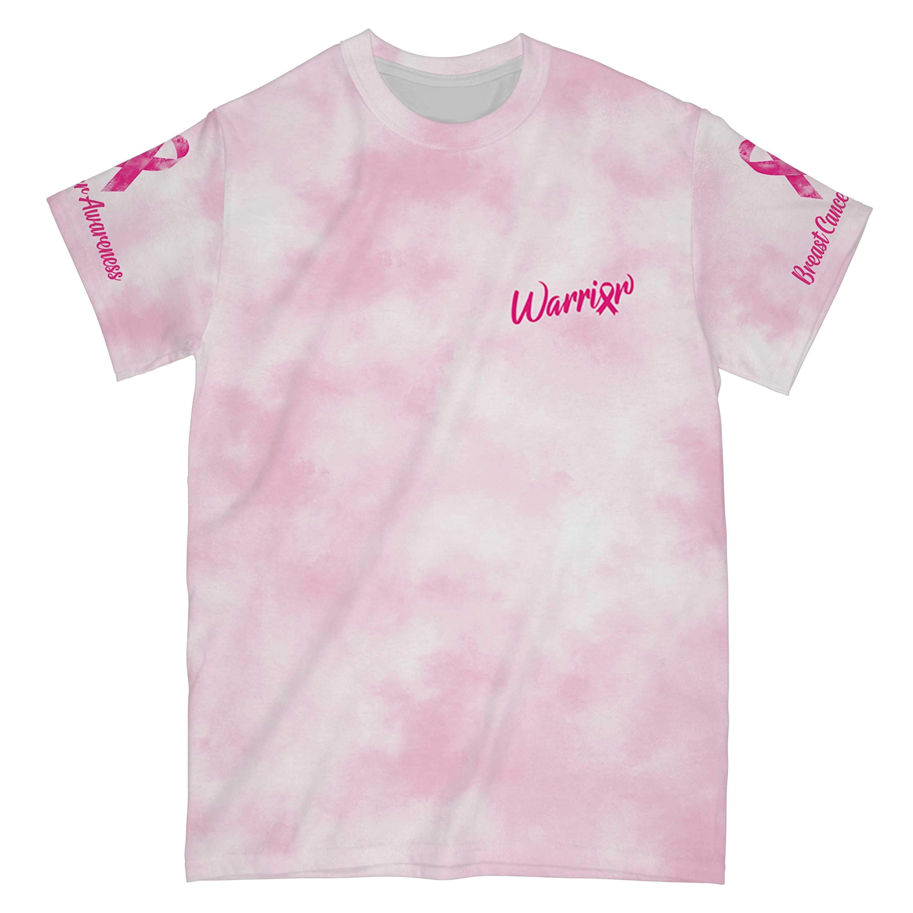 This Is My Fight Shirt Breast Cancer Awareness Warrior All Over T-Shirt, Pink Ribbon Shirt For Women