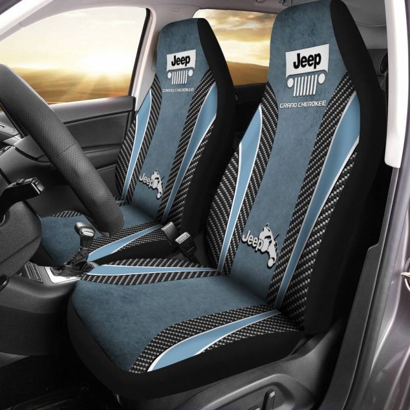 Jeep Grand Cherokee NCT Car Seat Cover (Set of 2) Ver 1 (Blue)