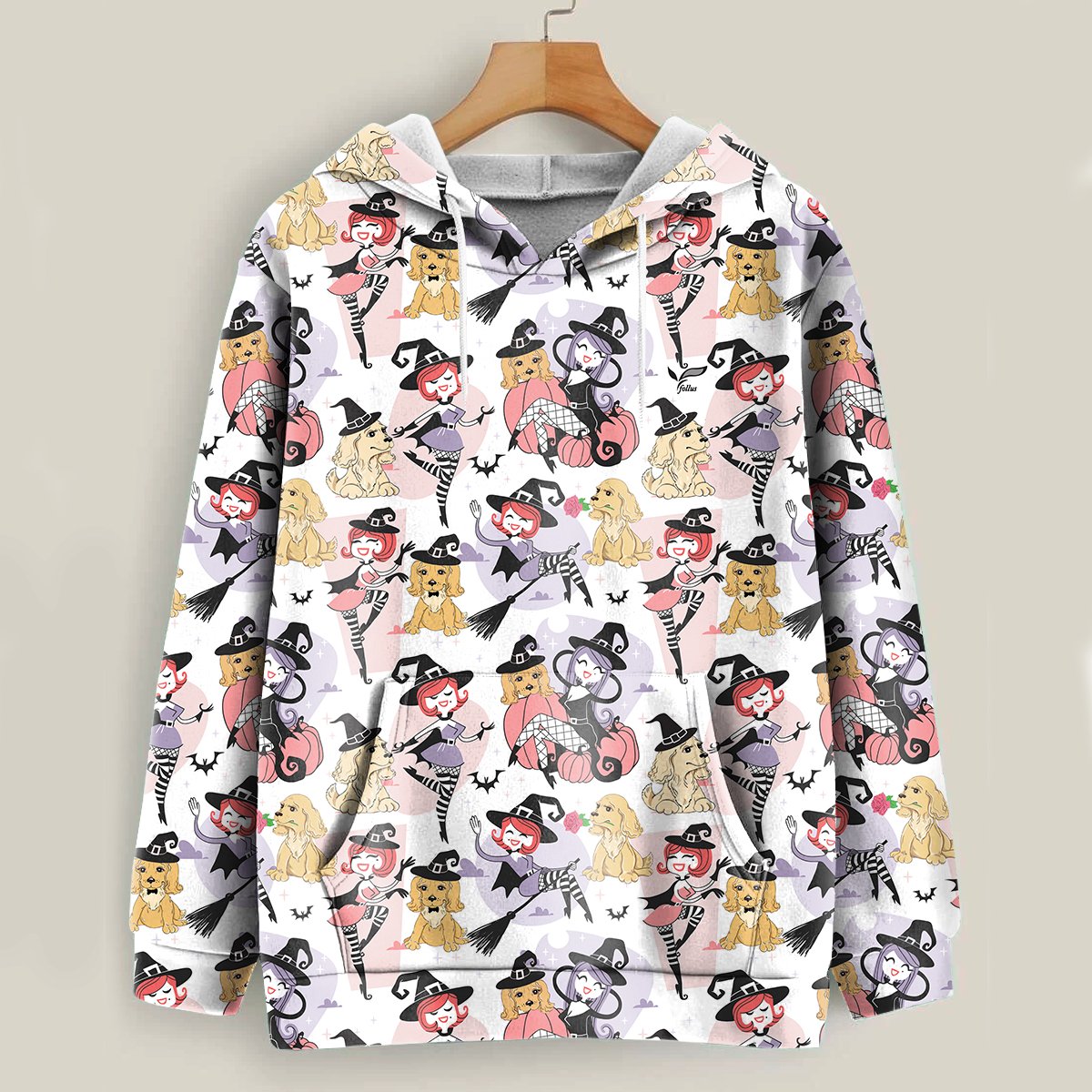 Witch Way To The Treats – English Cocker Spaniel Halloween Hoodie