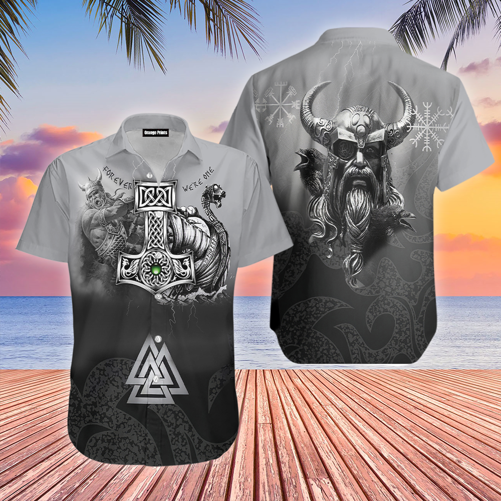 Forever We Are One Viking Hawaii Shirt For Men And Women Ha108955