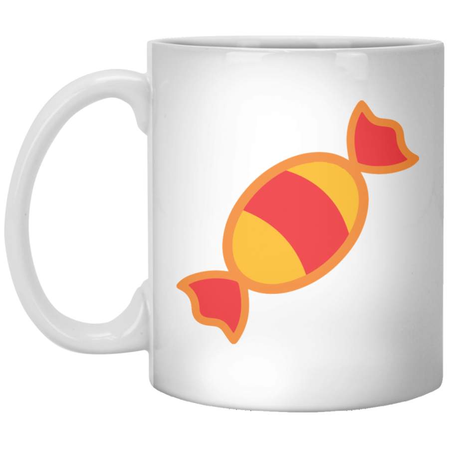 candy corn shirt, hipster Halloween. Mug