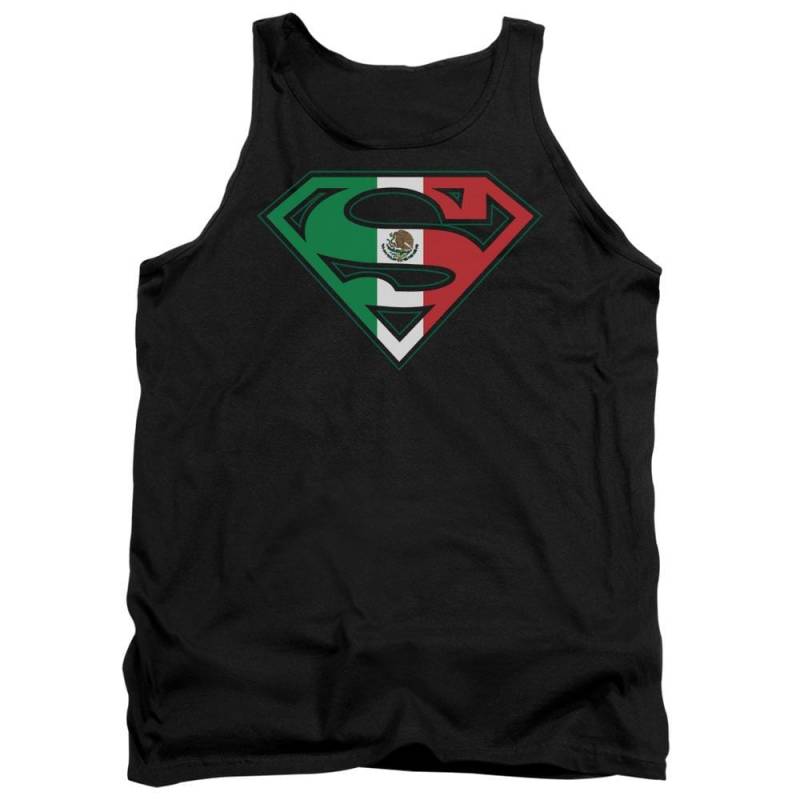 Superman Mexican Flag Shield Men’s Tank