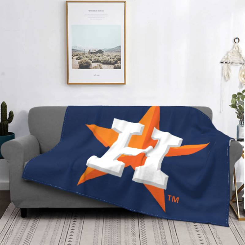 Houston Astros 3D Full Printing Blanket V4