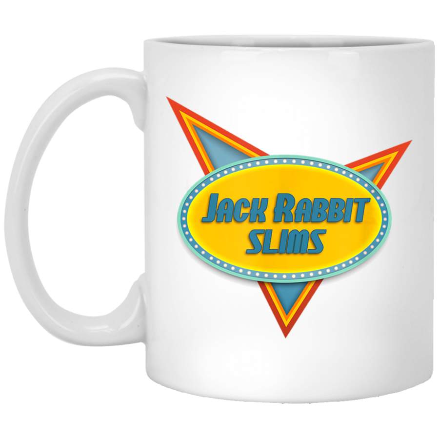 Jack Rabbit Slims – Vintage Retro Movie Mug 11 oz. White Mug