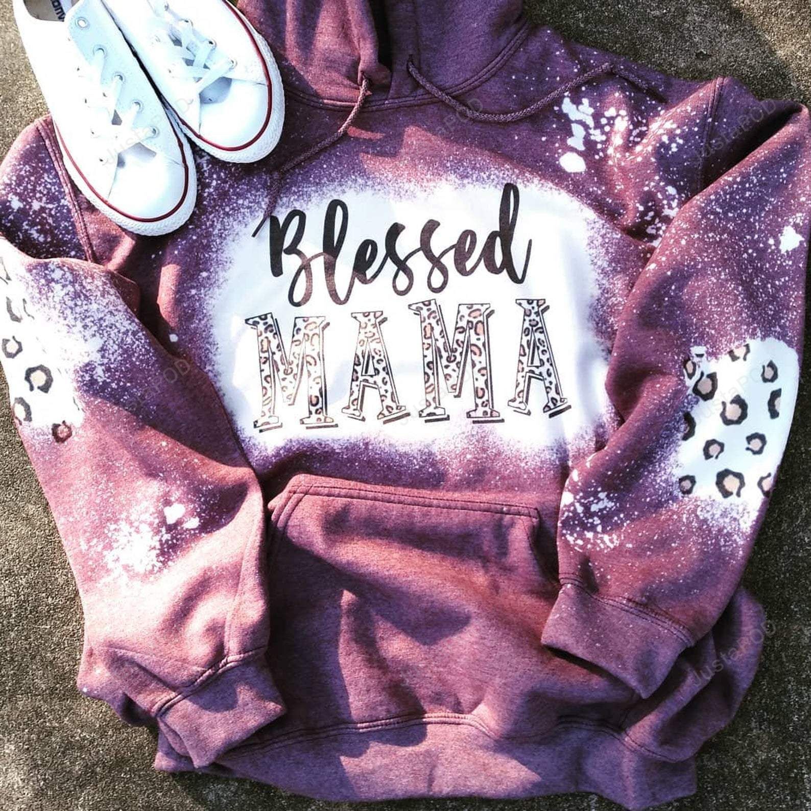 Blessed Mama Leopard Hoodie 3D