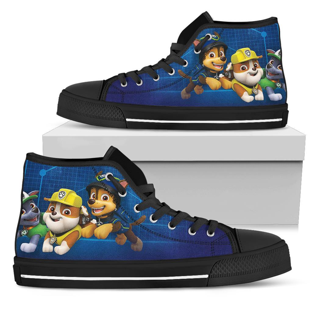 Paw Patrol Shoes Chase And Friends High Top Sneakers