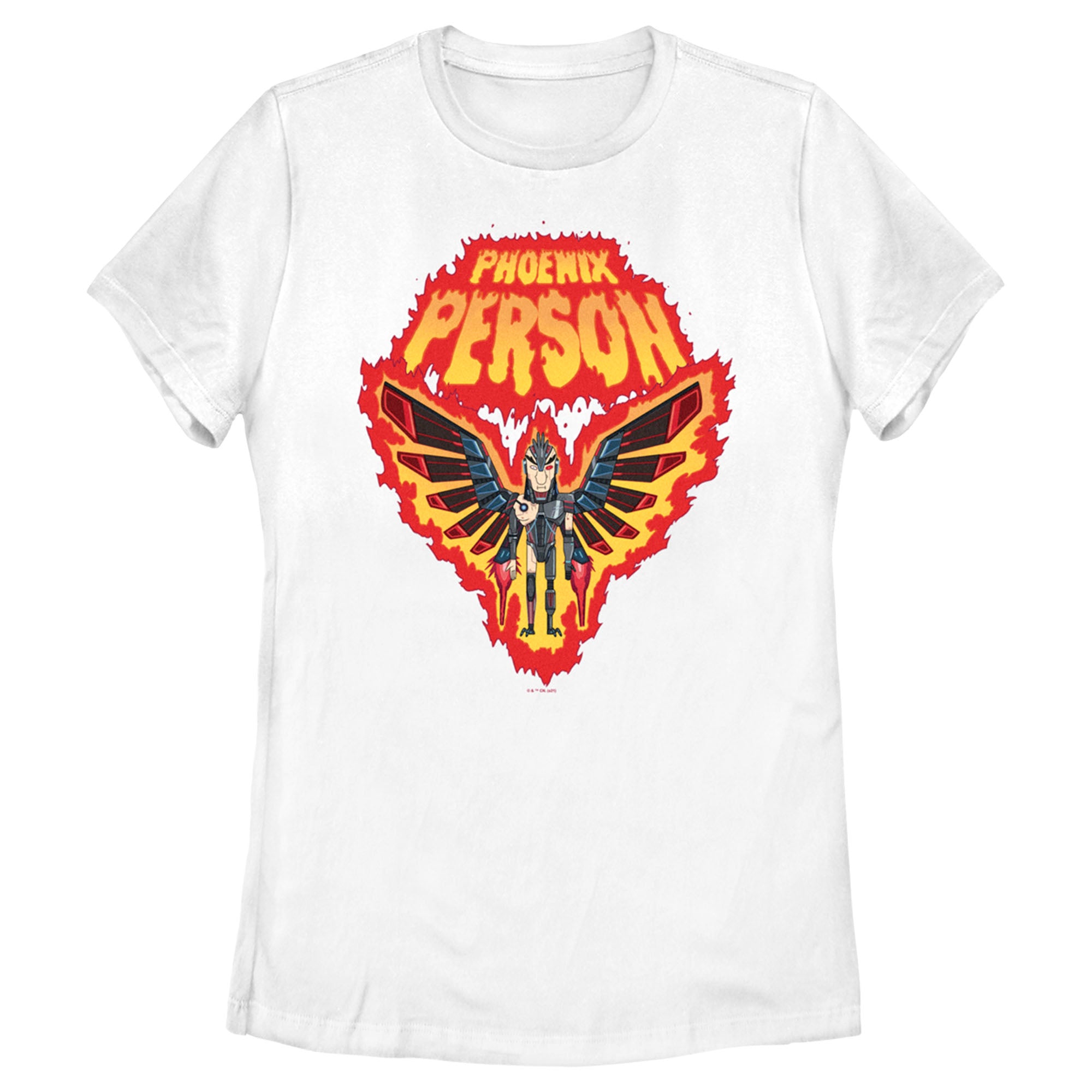 Women’S Rick And Morty Phoenix Person T-Shirt