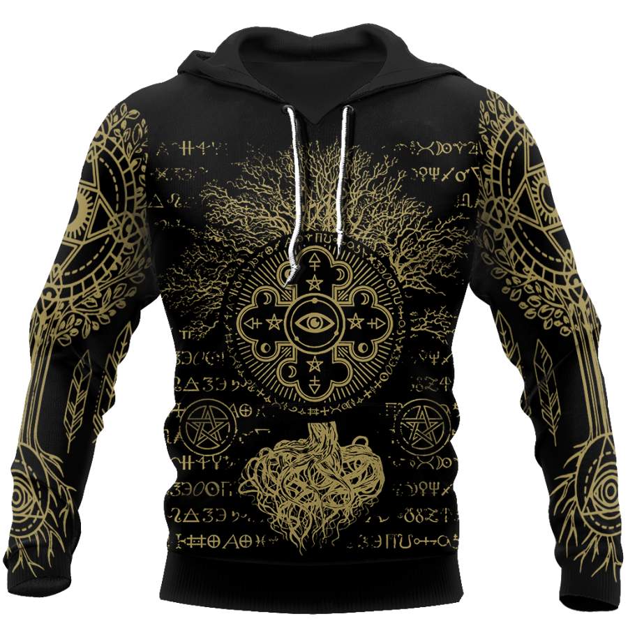 Alchemy World Tree 3D All Over Printed Shirts Hoodie JJ140201