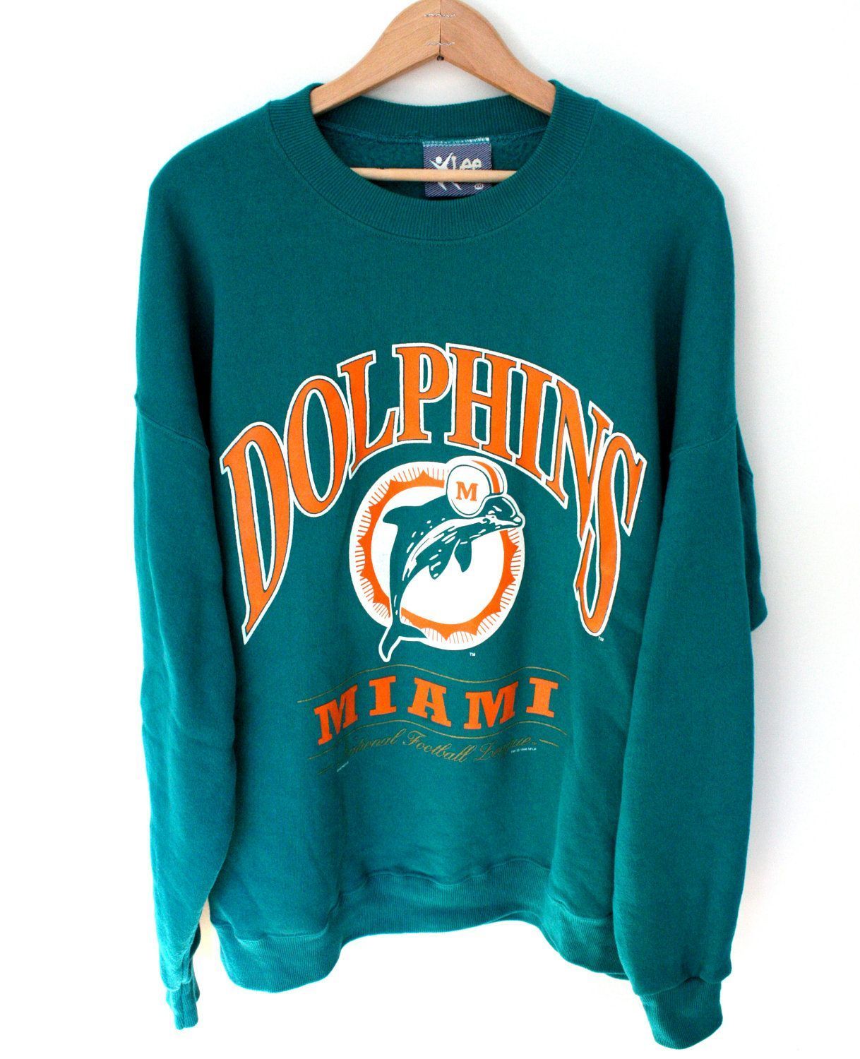 Vintage Miami Dolphins Crewneck 42 00 Via Shirt