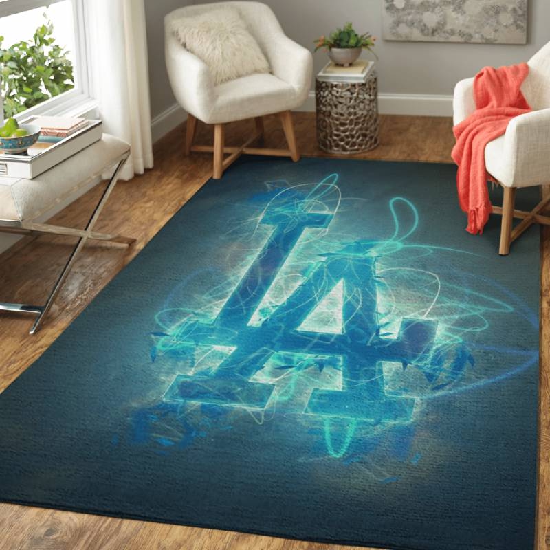 Rug Home Decor baseball los angeles dodge – Sport Logo