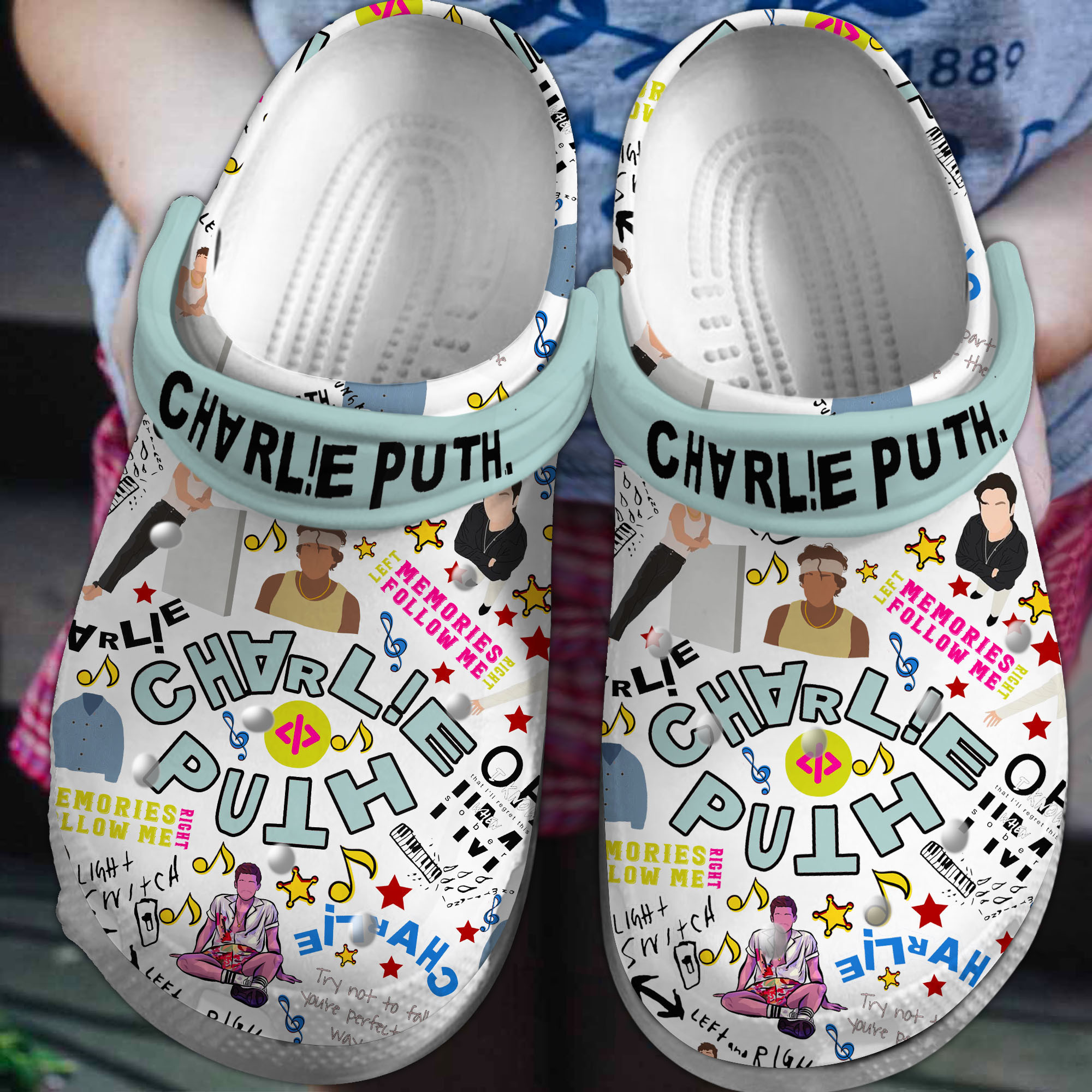 Charlie Puth Crocss Clogs For Men Women And Kid D2Joprbd