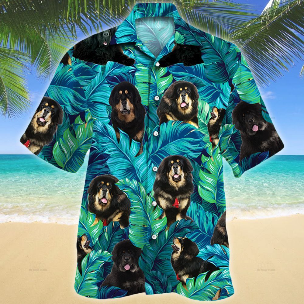 Tibetan Mastiff Dog Lovers Hawaiian Shirt Ha34182