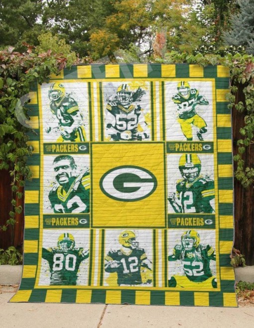 Green Bay Packers V29 3 D Printing Quilt Gift For Fan Football Lovers