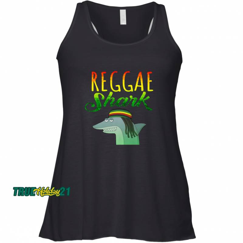 ’Reggae Shark’ Funny Ocean Animal Women’s Tank Top