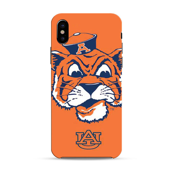 Auburn Tigers Face iPhone X 3D Case