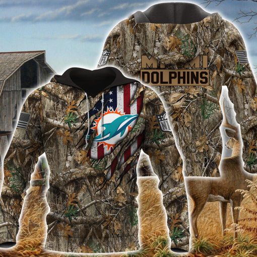 12-Miami Dolphins– TShirt, Hoodie, Sweatshirt… Realtree Camo