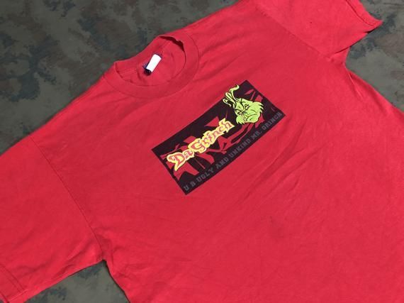 Vintage 90S Da Grinch Shirt