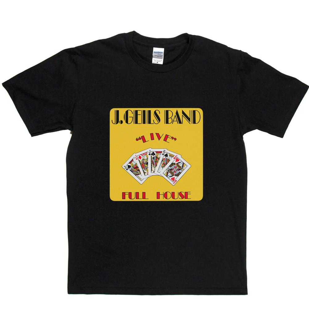 J Geils Band Live T Shirt