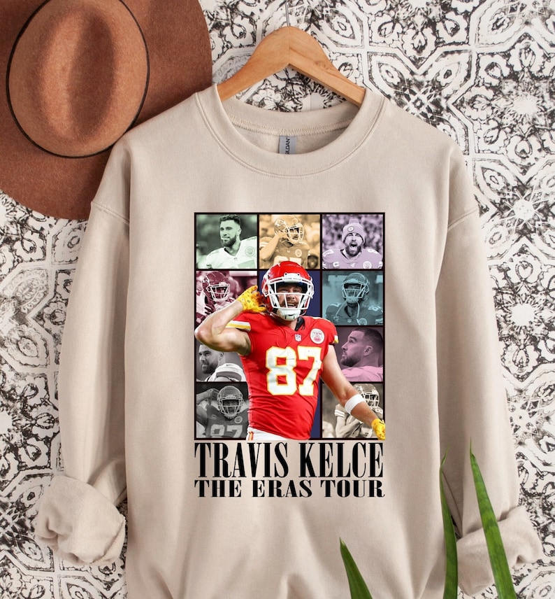 Travis Kelce The Eras Tour Sweatshirt, Travis Kelce Shirt, Kansas City Chiefs Sweatshirt, Kansas City Sweatshirt, Football Sweatshirt
