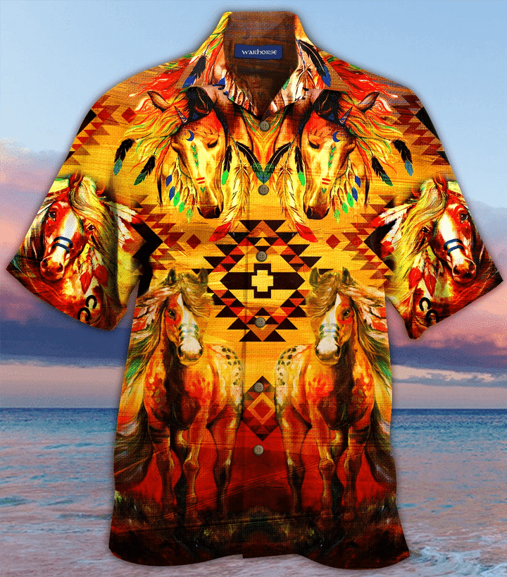 Amazing War Horse Hawaiian Shirt Horse Gift