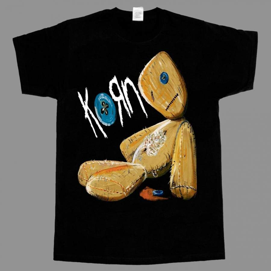 Korn Issues Rock Band New Black T-shirt