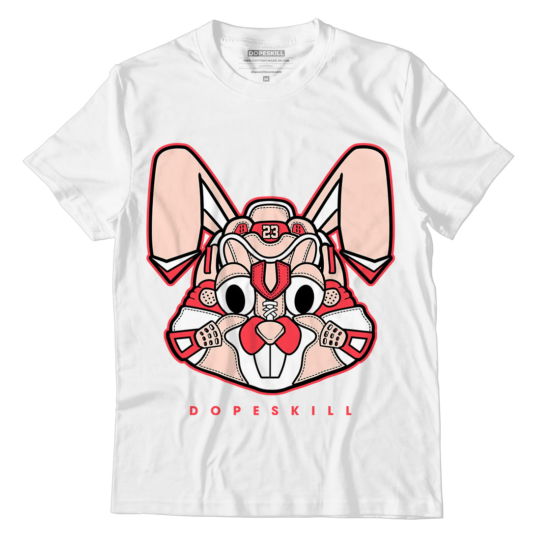 Jordan 6 Low Atmosphere Dopeskill T-Shirt Sneaker Rabbit Graphic