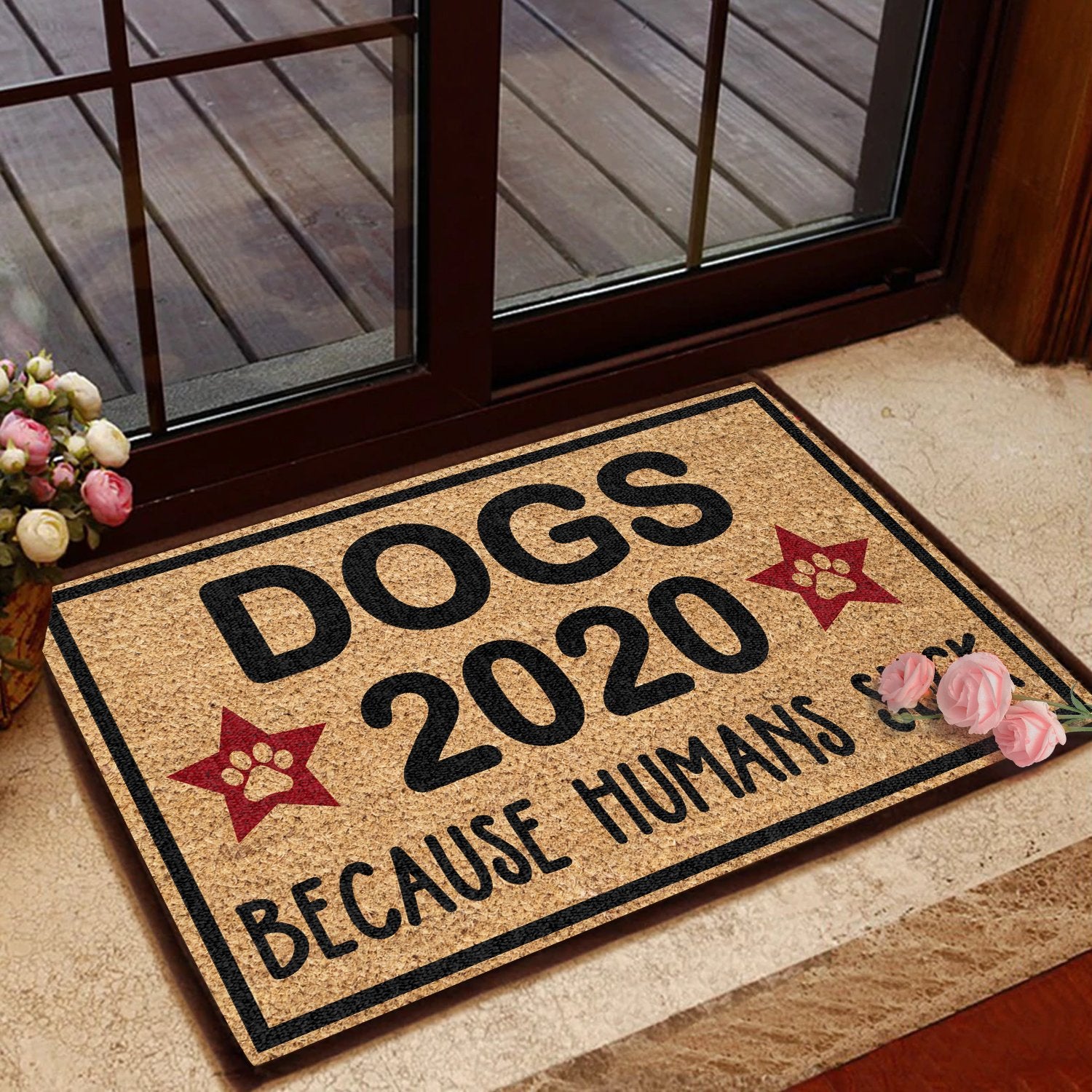 Dogs 2020 Coir Pattern All Over Printing Doormat Pre2246