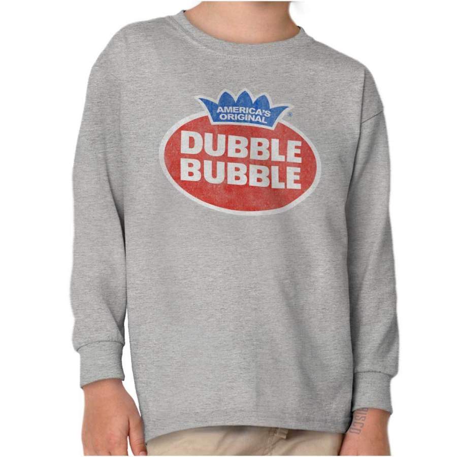 Vintage Bubble Youth Long Sleeve T Shirt