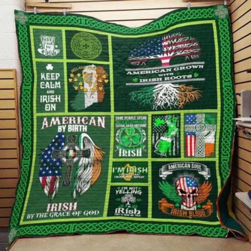 Irish St Patrick Day J1601 83O36 Blanket