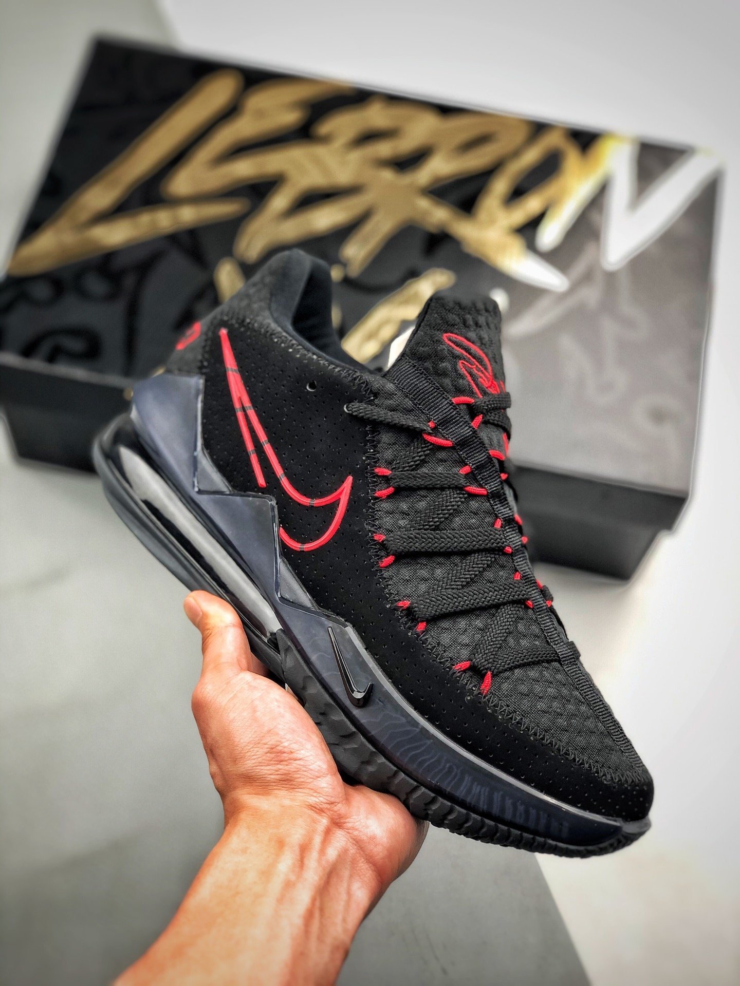 Nike LeBron 17 Low Bred CD5007-001 5338449