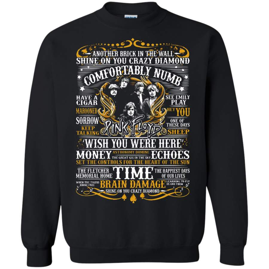 AGR All Time Together All Song Music Pink Floyd Sweatshirt