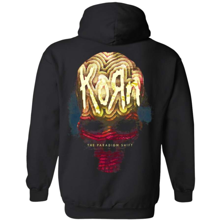 Korn The Paradigm Shift Jonathan Davis Nu Metal Back print Pullover Hoodie