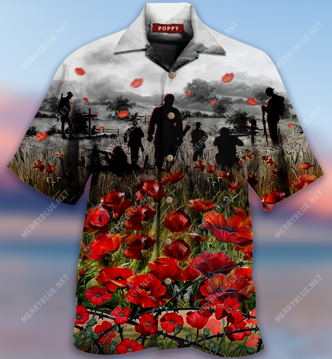 Amazing Remembrance Poppy Hawaii Shirt Ha68315