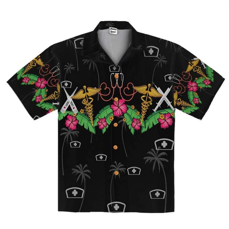 Nursing Hawaii Aloha Shirts Ha59104