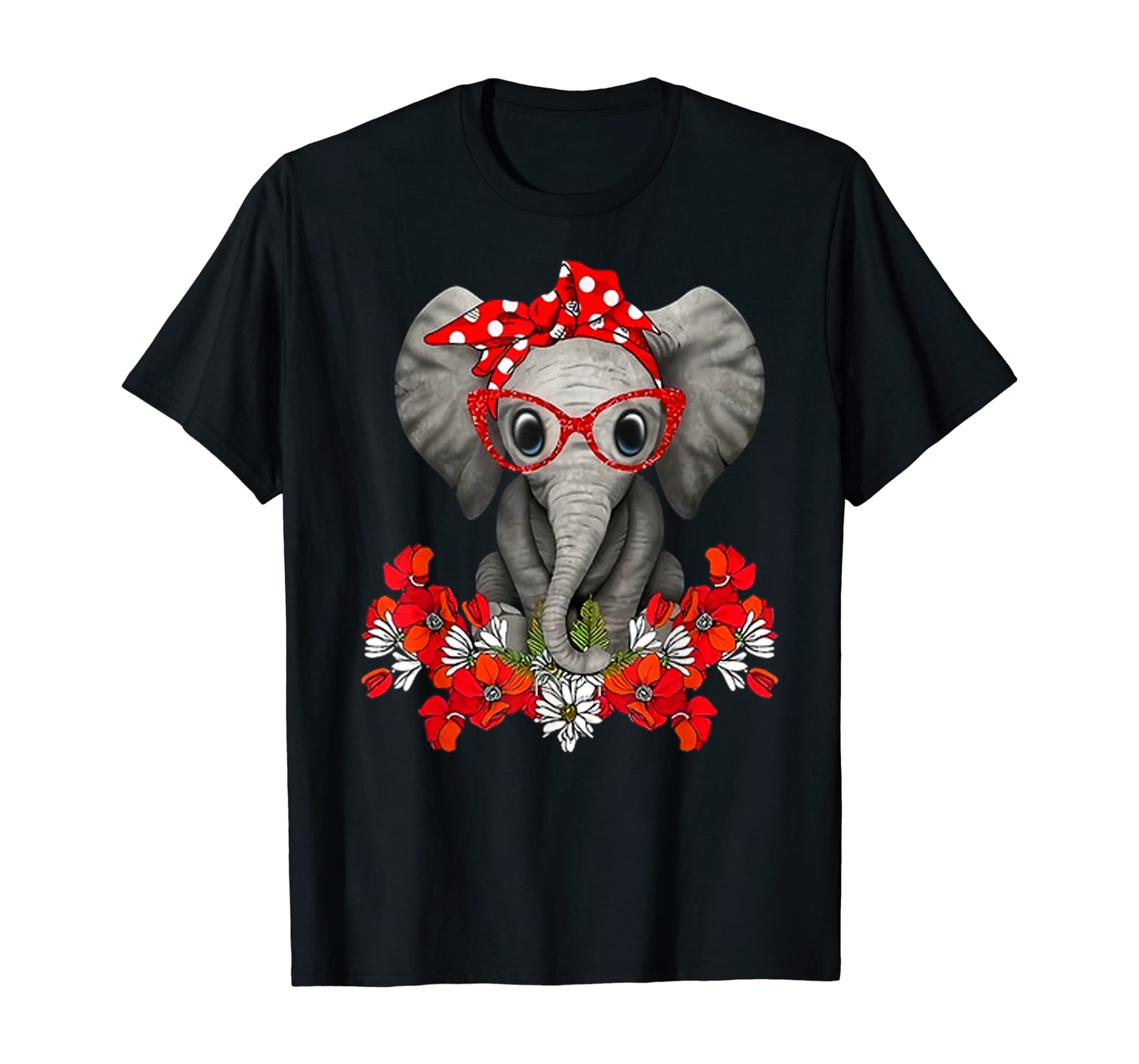 Save The Elephants t-shirt Elephant mom red bow woman