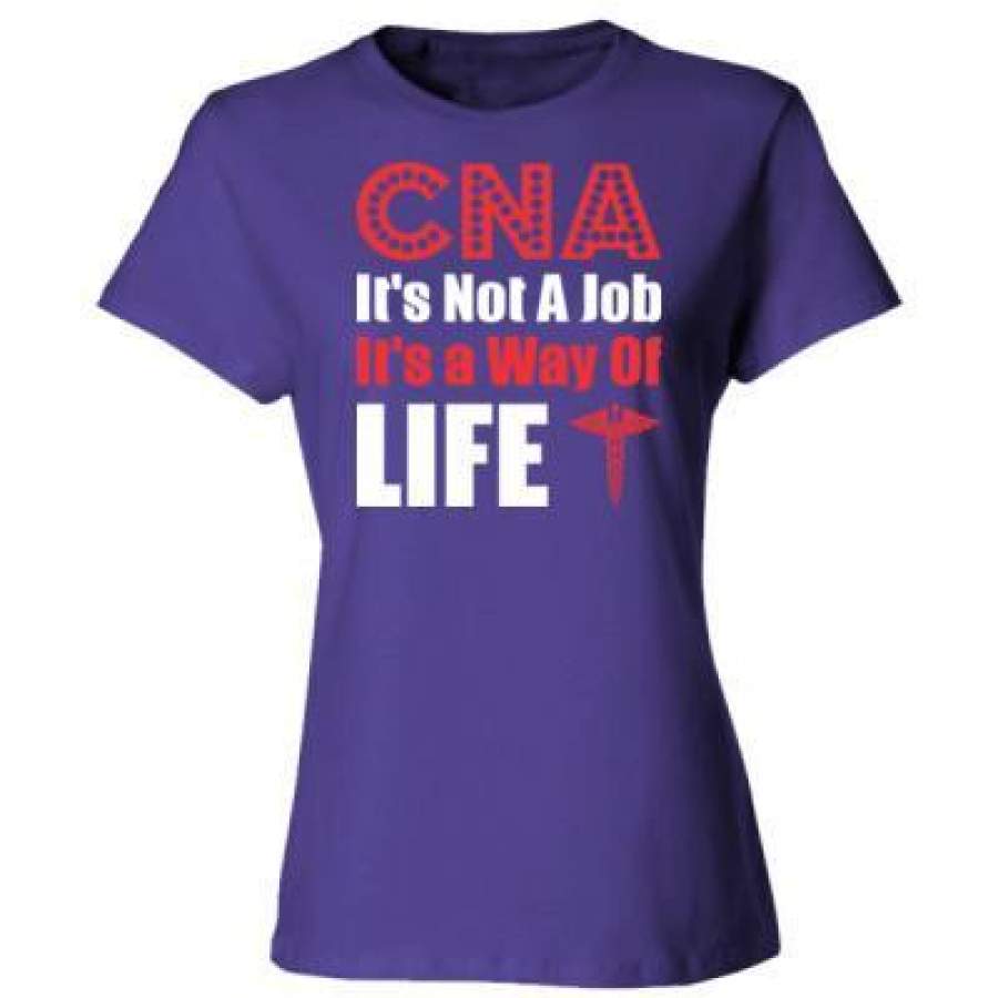 AGR CNA Its Not A Lot Its A Way Of Life – Ladies’ Cotton T-Shirt