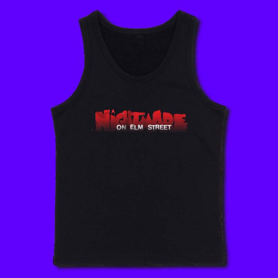 A Nightmare On Elm Street Logo Men’S Tank Top