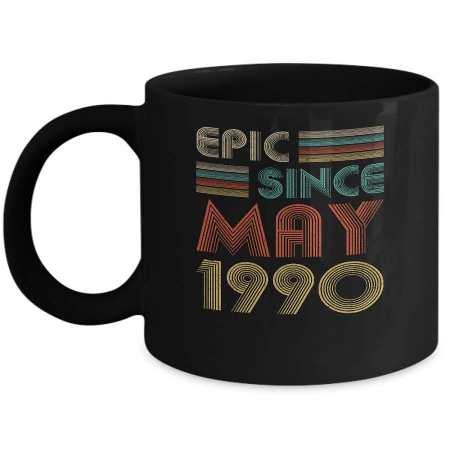 Epic Since May 1990 Vintage 30th Birthday Gifts Mug