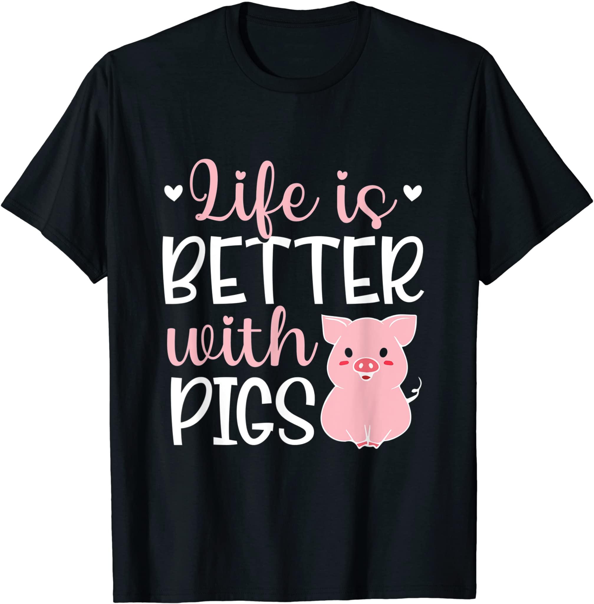 Pigs Life Pig Farming Mom Pig Novelty Gifts T-Shirt