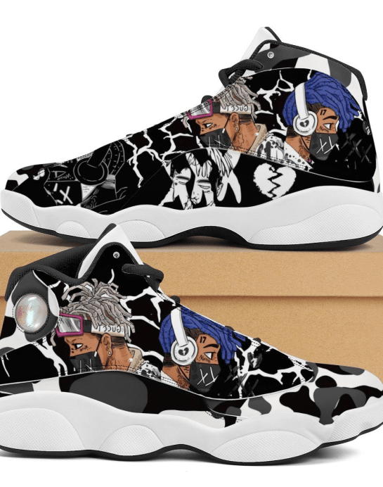 For Lover Xxxtentacion Sneaker For Lover Jd13 Shoes For Men And Women POD Design By Facetotes Fashion Design by Facetotes Fashion