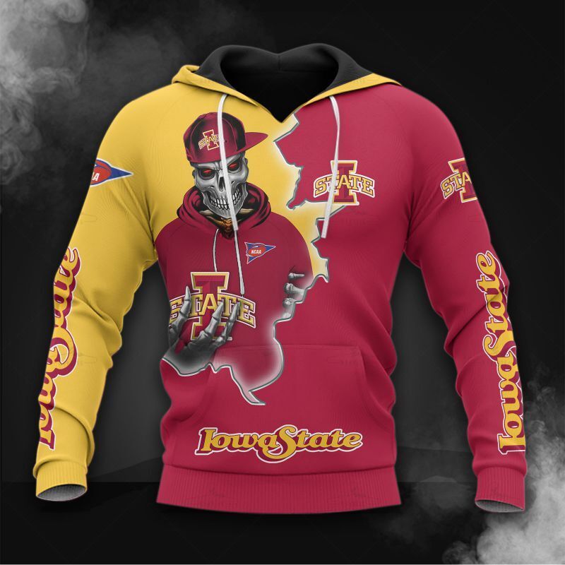 Iowa State Cyclones Hoodies Long Sleeve Sweatshirt